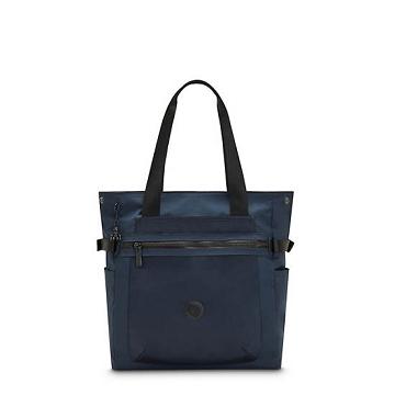 Kipling Faiza 15" Tote Bag Laptop Bags Strong Blue Mix | CA 1294RV